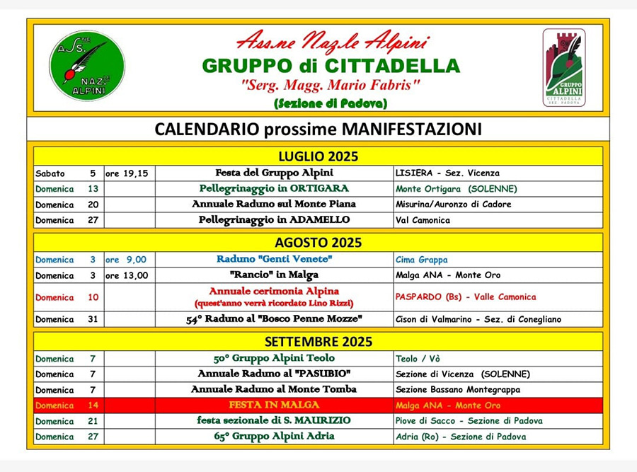 LUGLIO-AGOSTO